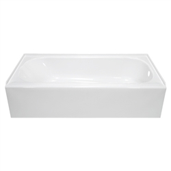 60 x 30 Mobile Home Bathtub White Right Drain