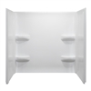 Mobile Home 54x30 3 Piece Fiberglass Surround In White