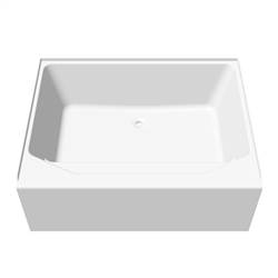 54" x 42" Garden Tub With Inside Step Fiberglass