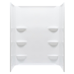 Mobile Home 54x27 3 Piece Fiberglass Surround In White