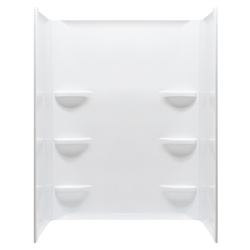 Mobile Home 54x27 3 Piece Fiberglass Surround In White