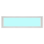 36" x 8" Kinro Vinyl Window