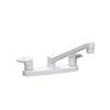 8" Kitchen Faucet W/Deco Spout