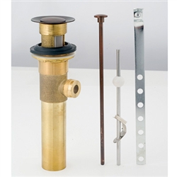 All-Metal Lavatory Drain with Over Flow Oil-Rubbed Bronze