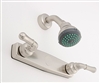 8" Shower Valve w/Teapot Handles w/Shower Kit Nickel