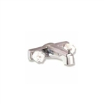 Empire 2 Valve Diverter Chrome, Plastic, w/out Shower Head, Brass Stems, Bagged Straight Backsets