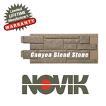 Novik Hand-Cut Canyon Blend Stone Pattern