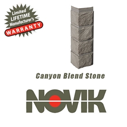 Novik Hand-Cut Canyon Blend Stone Pattern Corner