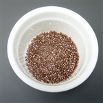 Toho Aiko 11/0 Cylinder beads, copper lined pink (#746), 4g