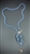 Bells of Ireland Necklace Kit, blue & silver