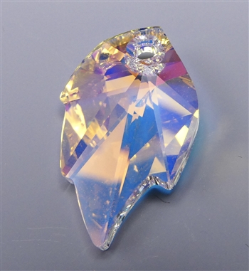 Crystal Leaf Pendant