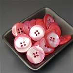 21mm vintage shell buttons, pack of 30