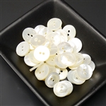 12mm antique mother of pearl buttons,  approximately 20 grams