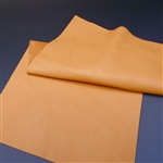 Peach lambskin leather, 6x12 inch piece