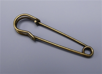 Large Brass Safety Pin