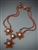 "Stern Blume Halskette" Necklace Kit (flame red color way)