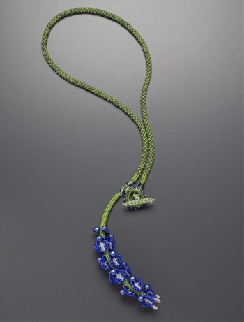 True Blue Necklace, original color way - RESTOCKED!