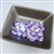 8mm Mermaid Glass beads, purple mystic
