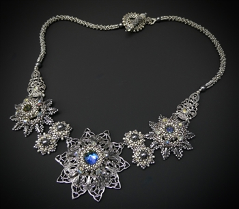 Nouveau Filigree Necklace Virtual Workshop and Kit (silver kit) -June 23rd, 2023 release date
