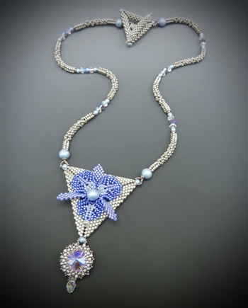 Nouveau Orchid Necklace Virtual Workshop and Kit (silver kit) - April 9th, 2021