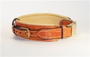 Luxury Handcrafted Alligator Leather Collar & Leashes