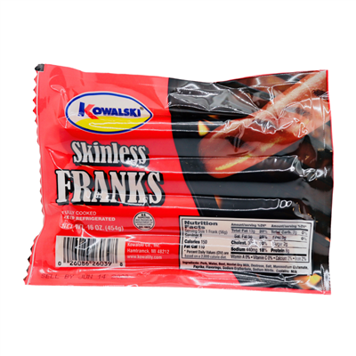 Skinless Franks (6 Packages)