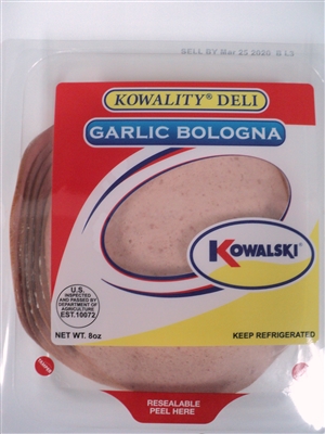 Sliced Garlic Bologna