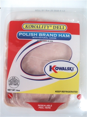 Sliced Polish Ham