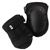 Altalok Knee Pads, Fastener Closure, Neoprene/nylon, Rubber, Black