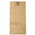 Grocery Paper Bags, 57 Lbs Capacity, #16, 7.75"w X 4.81"d X 16"h, Kraft, 500 Bags