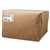 Grocery Paper Bags, 52 Lbs Capacity, 1/6 Bbl, 12"w X 7"d X 17"h, Kraft, 500 Bags