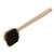 Utility Brush, Brown Palmyra Fiber Bristles, 5.5" Brush, 14.5" Tan Plastic Handle