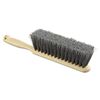 Counter Brush, Gray Flagged Polypropylene Bristles, 4.5" Brush, 3.5" Tan Plastic Handle