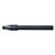 Fiberglass Broom Handle, Nylon Plastic Threaded End, 1" Dia. X 60" Long, Black