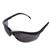 Klondike Safety Glasses, Matte Black Frame, Gray Lens