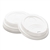 Drink-Thru Lid, Fits 8oz Hot Drink Cups, Fits 8 Oz Cups, White, 1,000/carton