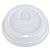 Dome Drink-Thru Lids, Fits 10 Oz To 16 Oz Paper Hot Cups, White, 1,000/carton
