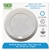 Ecolid 25% Recyycled Content Hot Cup Lid, White, Fits 10 Oz To 20 Oz Cups, 100/pack, 10 Packs/carton