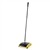 Dual Action Sweeper, 44" Steel/plastic Handle, Black/yellow