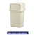 Ranger Fire-Safe Container, Square, Structural Foam, 45 Gal, Beige