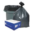 Can Liners, 45 Gal, 1.55 Mil, 39" X 46", Gray, 50/carton