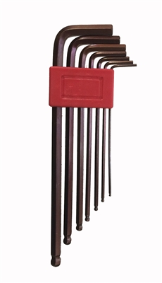 Metric arm ball end Hex key set