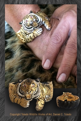 BENGAL TIGER BRACELET "Tiger Fury"