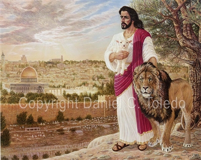 GICLEE PRINT "LION OF THE TRIBE OF JUDAH"