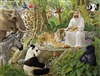 GICLEE PRINT "JESUS AND HIS ENDANGERED ONES"
