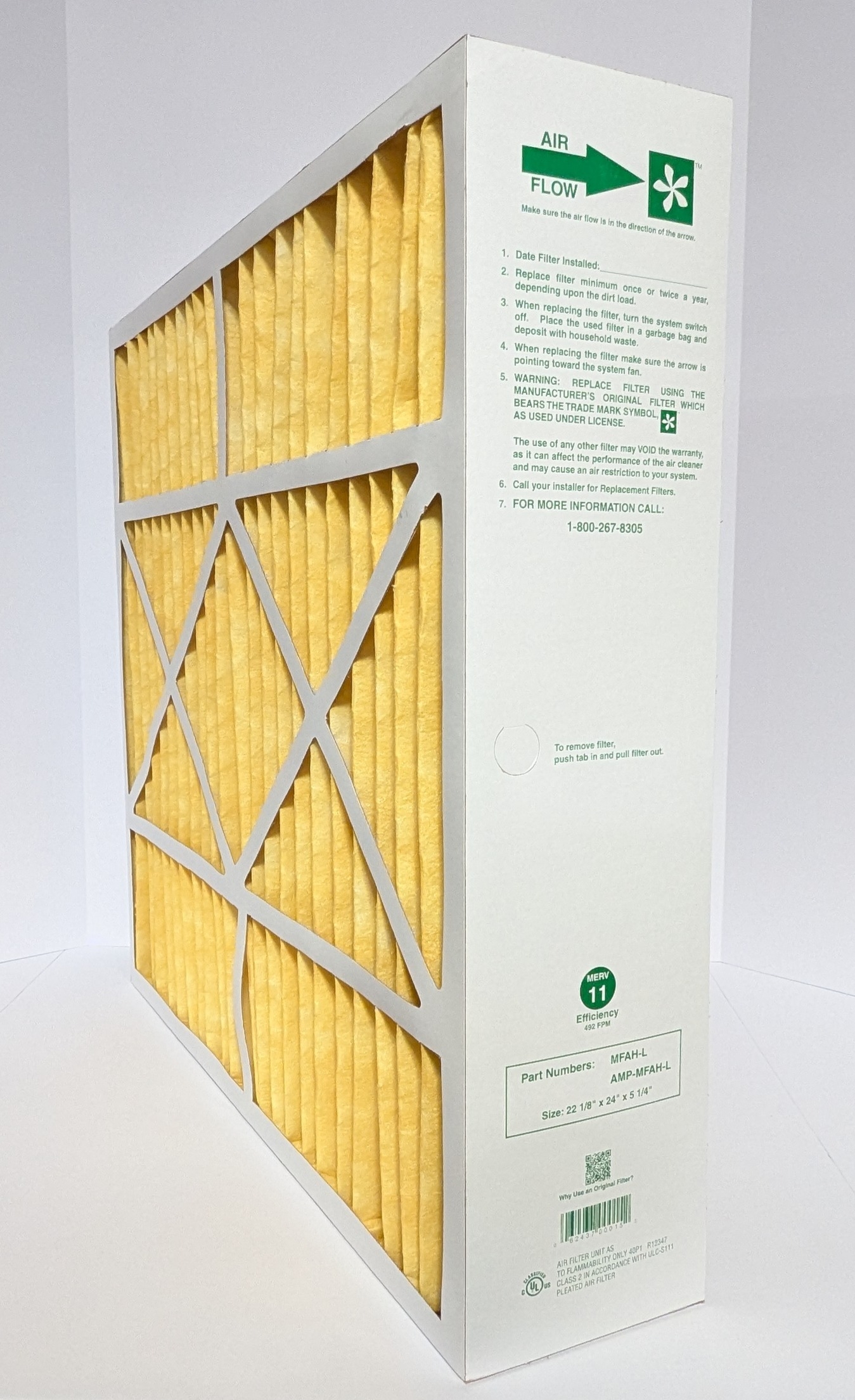 Amana/Goodman 22x24x5 MFAH-L AHMAC-L MERV 11 Filter
