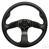 Formula GT Black Steering Wheel 13" Diameter                                       