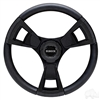 Club Car DS Fontana Steering Wheel, Carbon Fiber, 13" Diameter