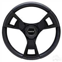 Club Car DS Fontana Steering Wheel, Carbon Fiber, 13" Diameter