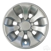 8" Driver Silver Wheel Cover  - Set of 4